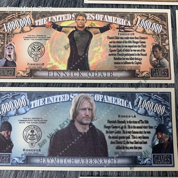 Hunger Games Gift Set - Mini Prints for Framing - Picture 5 of 7